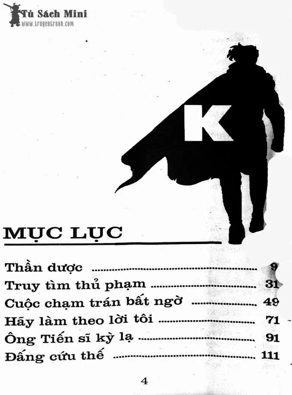 Truyện Tranh Bác Sĩ K - Doctor K trang 3