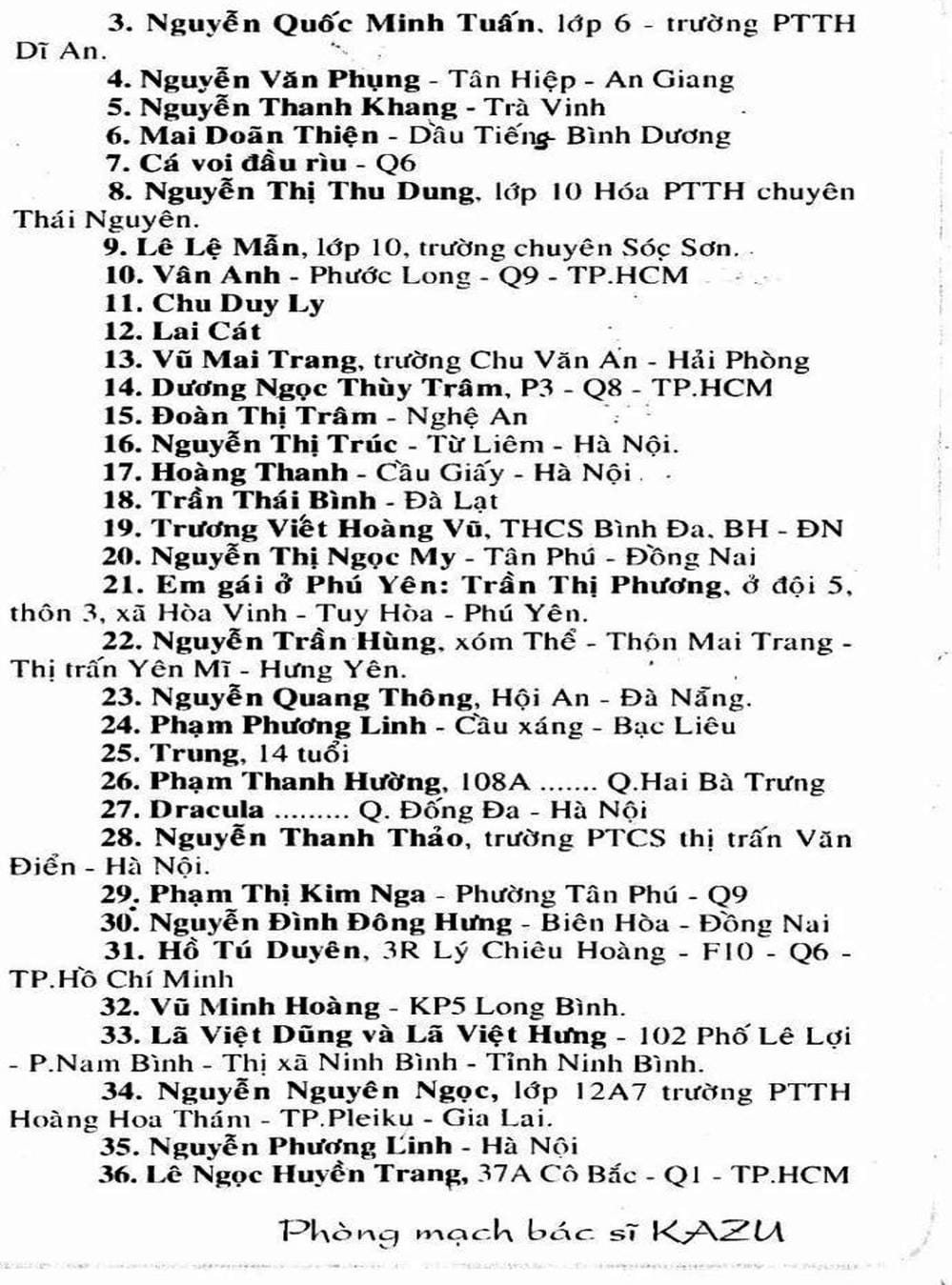 Truyện Tranh Bác Sĩ K - Doctor K trang 3