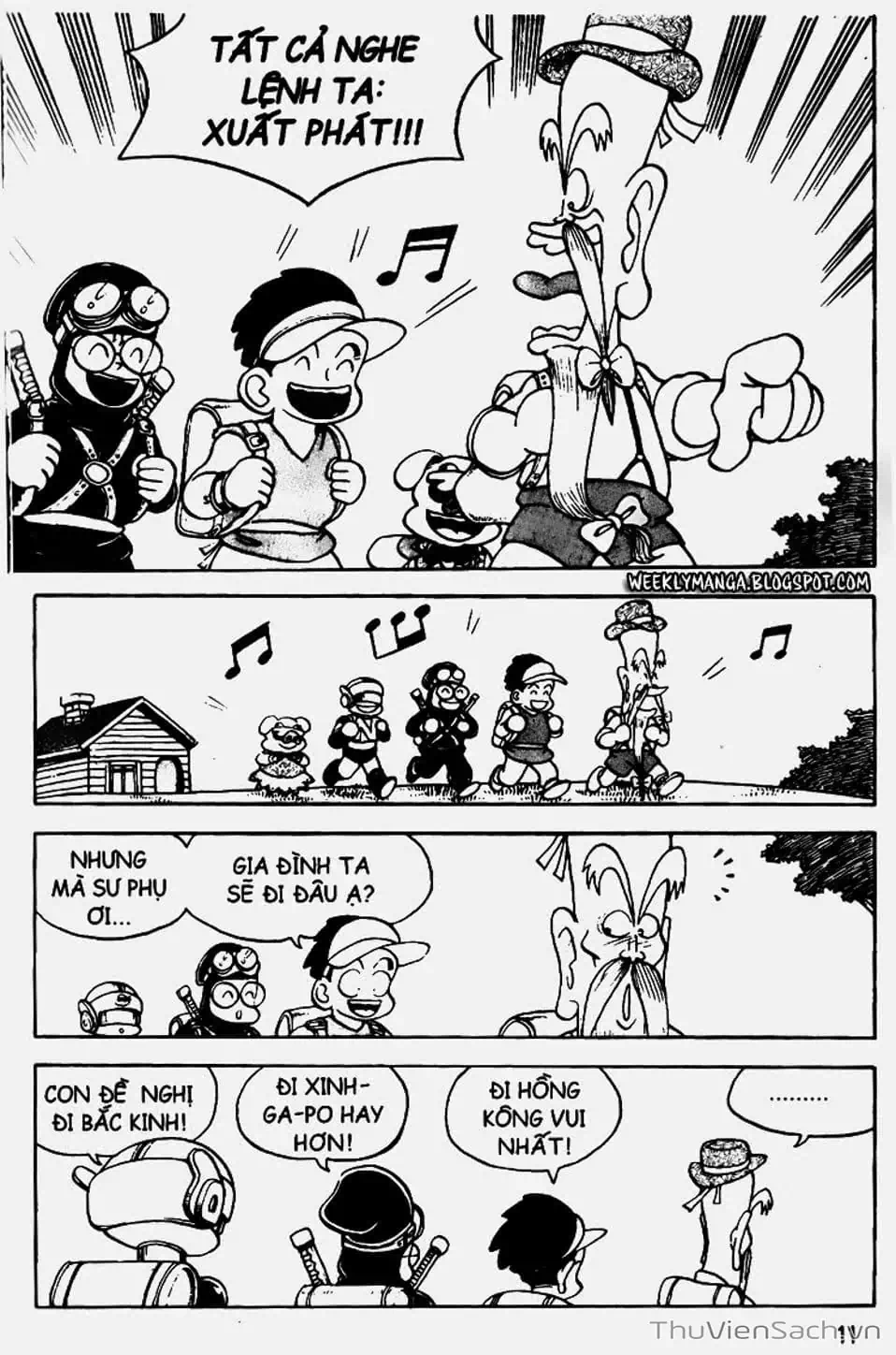 Truyện Tranh Đội Quân Nhí Nhố trang 3