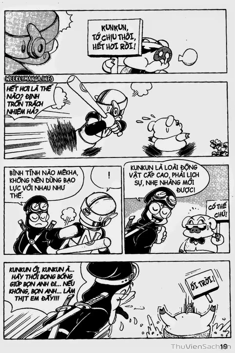 Truyện Tranh Đội Quân Nhí Nhố trang 3