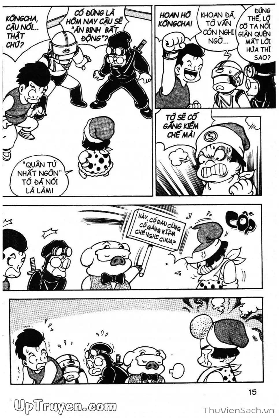 Truyện Tranh Đội Quân Nhí Nhố trang 3