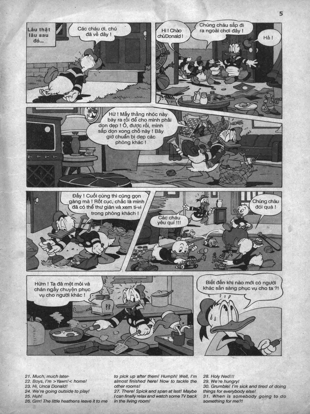 Truyện Tranh Donald Và Bạn Hữu trang 2
