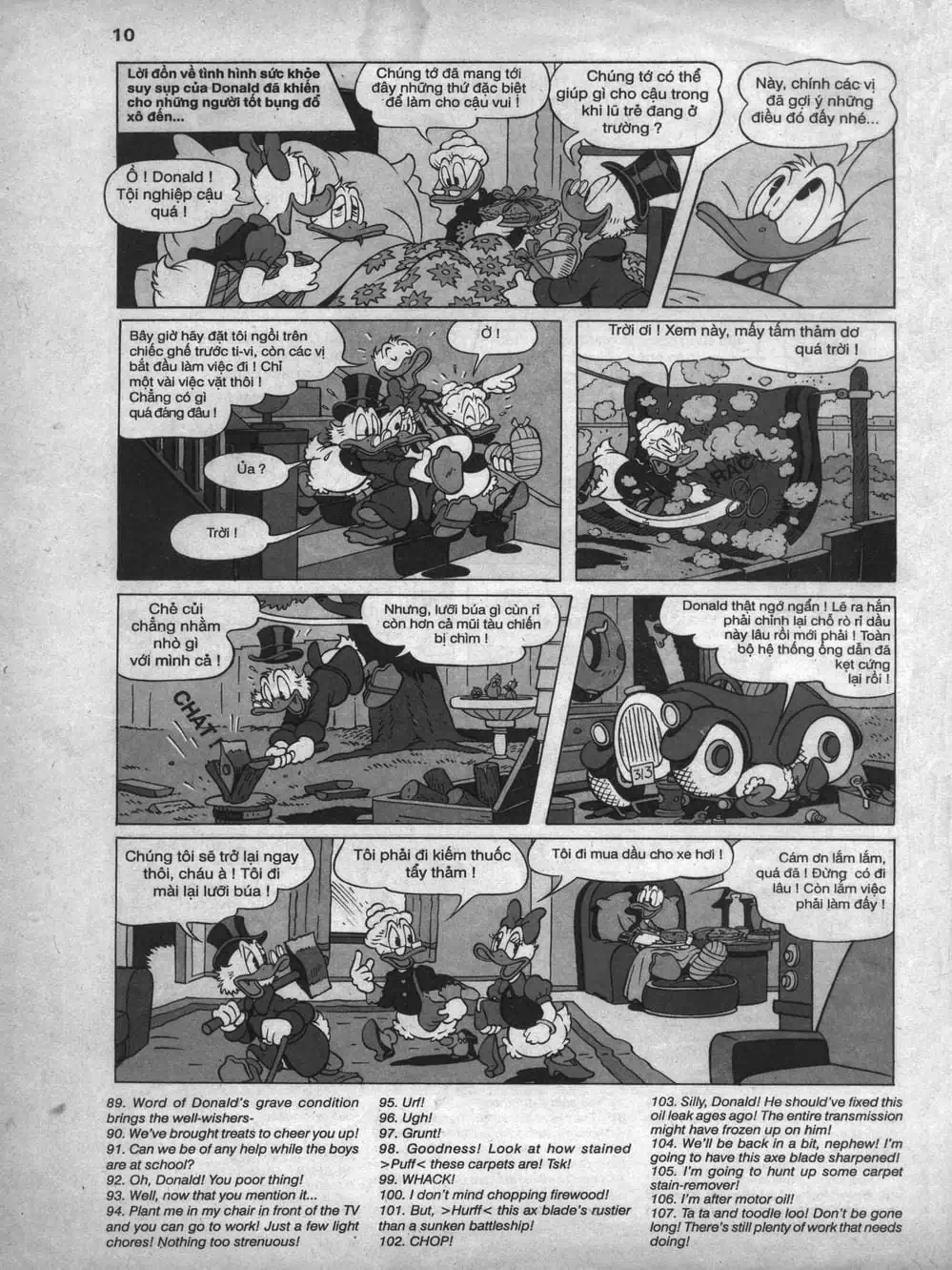 Truyện Tranh Donald Và Bạn Hữu trang 2