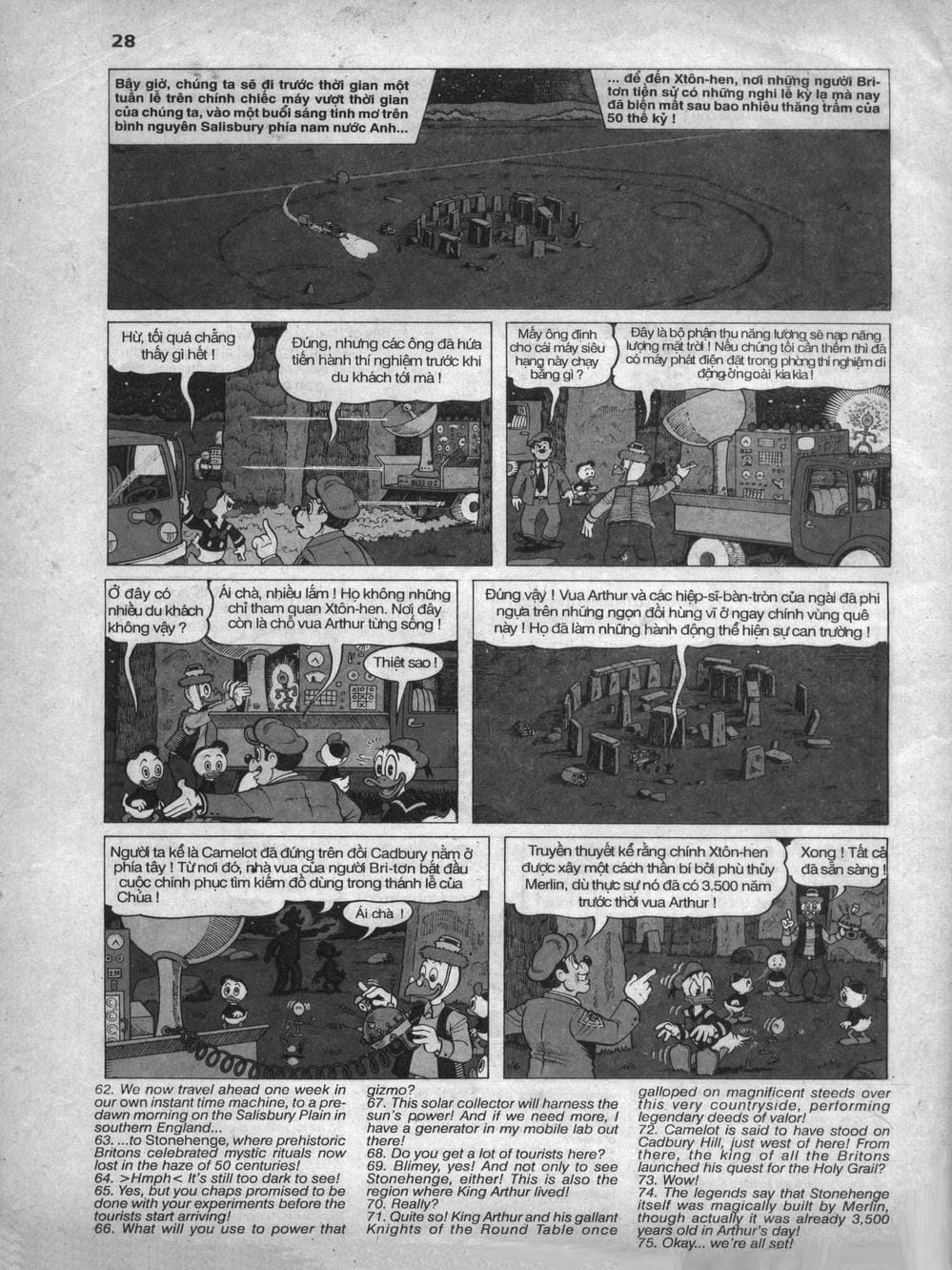 Truyện Tranh Donald Và Bạn Hữu trang 2