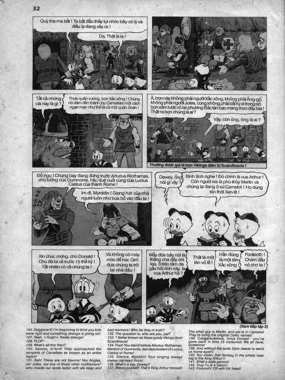 Truyện Tranh Donald Và Bạn Hữu trang 2