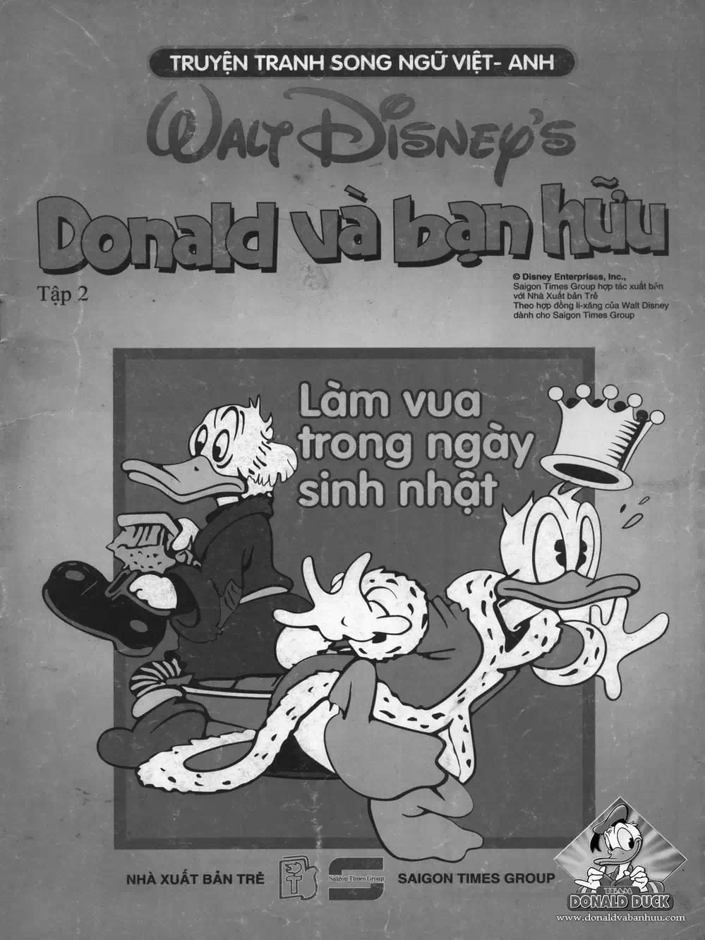 Truyện Tranh Donald Và Bạn Hữu trang 2