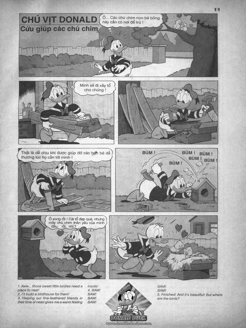 Truyện Tranh Donald Và Bạn Hữu trang 2