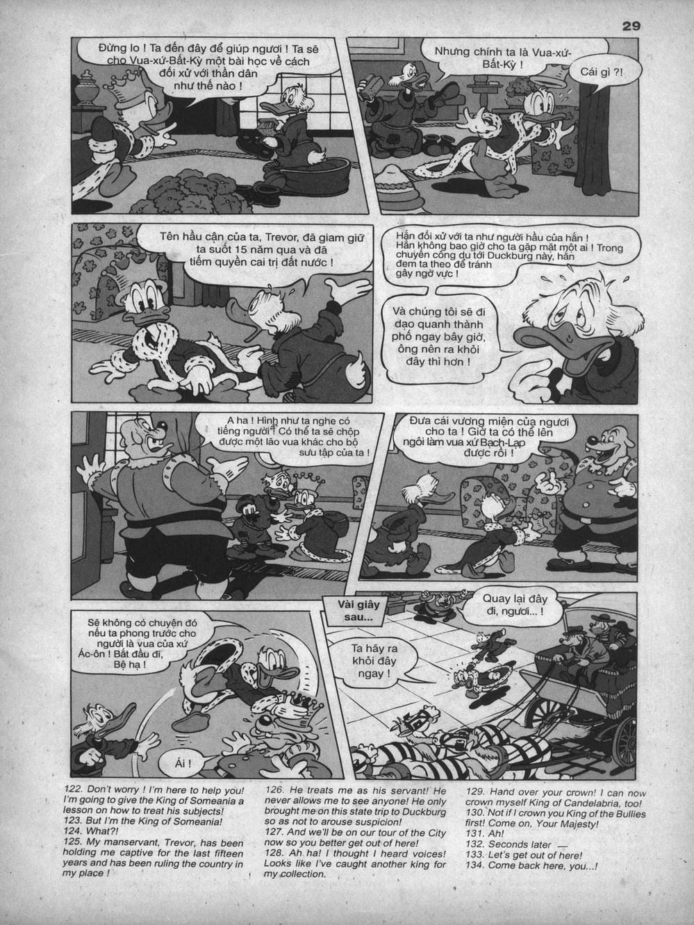 Truyện Tranh Donald Và Bạn Hữu trang 2