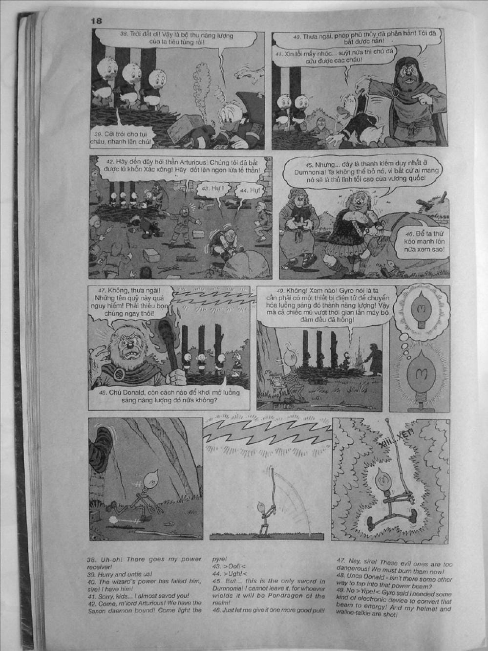 Truyện Tranh Donald Và Bạn Hữu trang 2