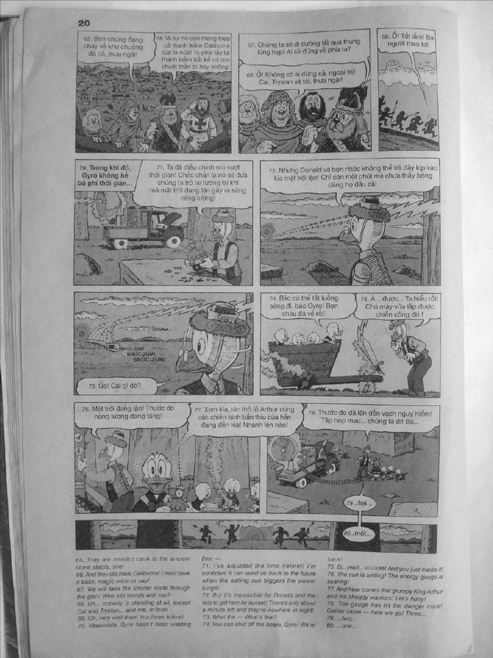 Truyện Tranh Donald Và Bạn Hữu trang 2