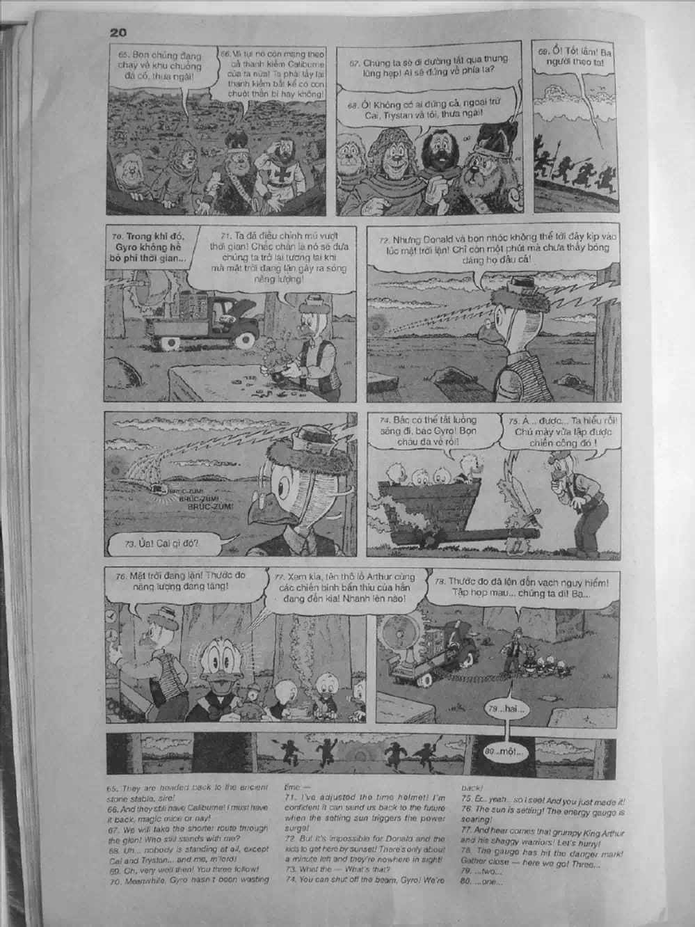 Truyện Tranh Donald Và Bạn Hữu trang 2