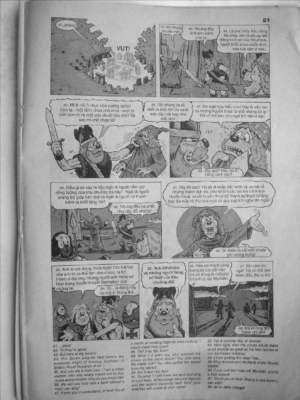 Truyện Tranh Donald Và Bạn Hữu trang 2