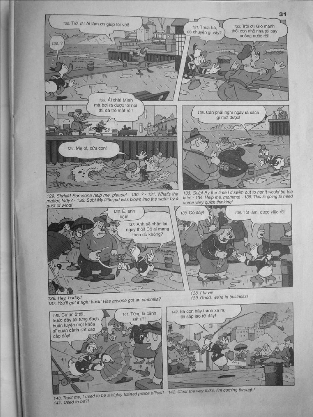 Truyện Tranh Donald Và Bạn Hữu trang 2