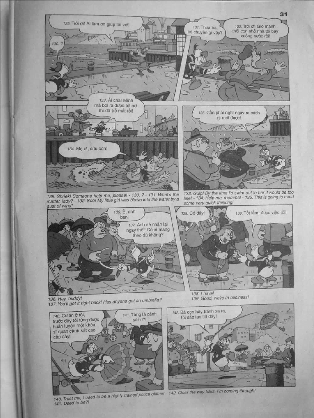 Truyện Tranh Donald Và Bạn Hữu trang 2