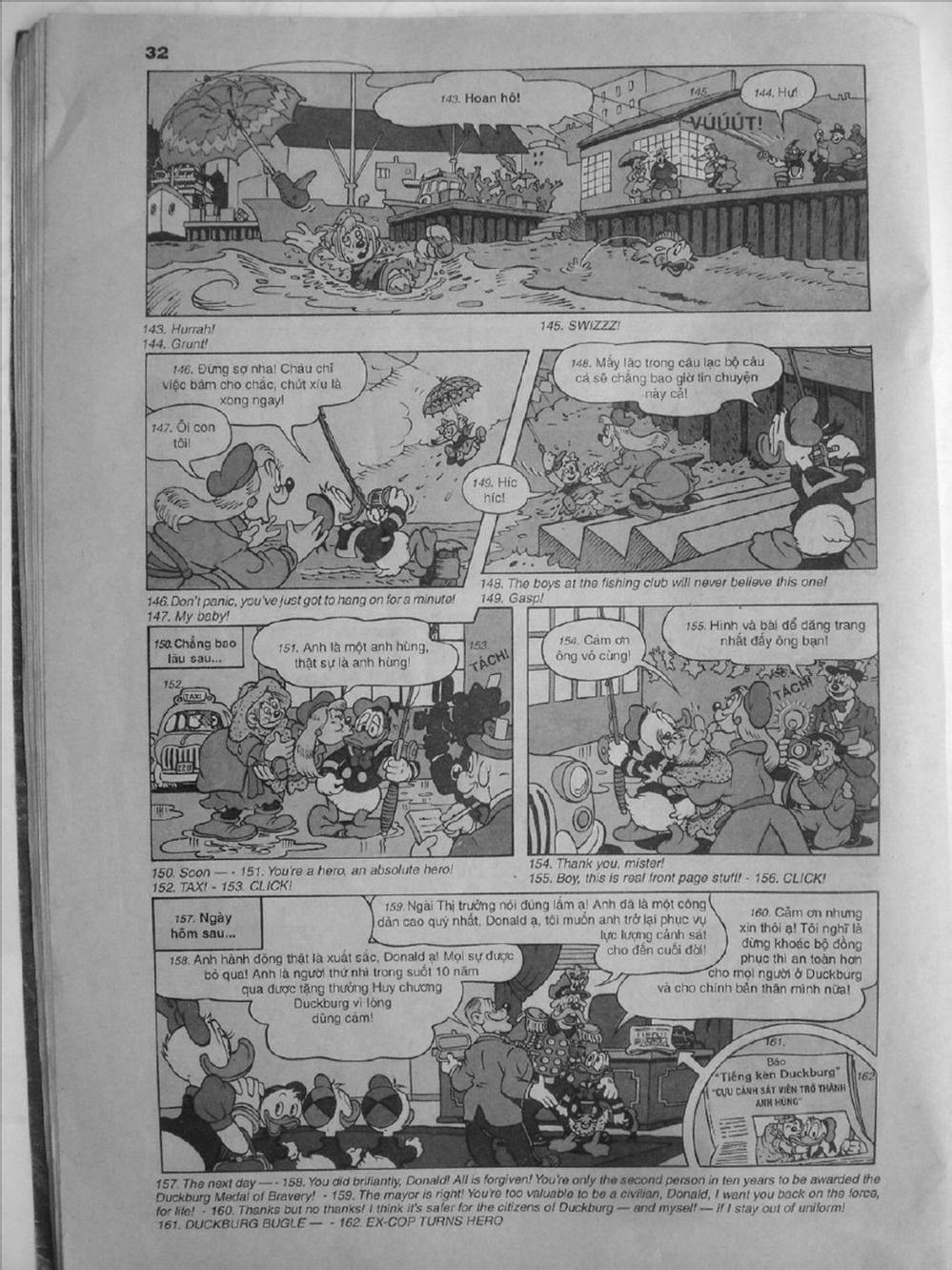Truyện Tranh Donald Và Bạn Hữu trang 2