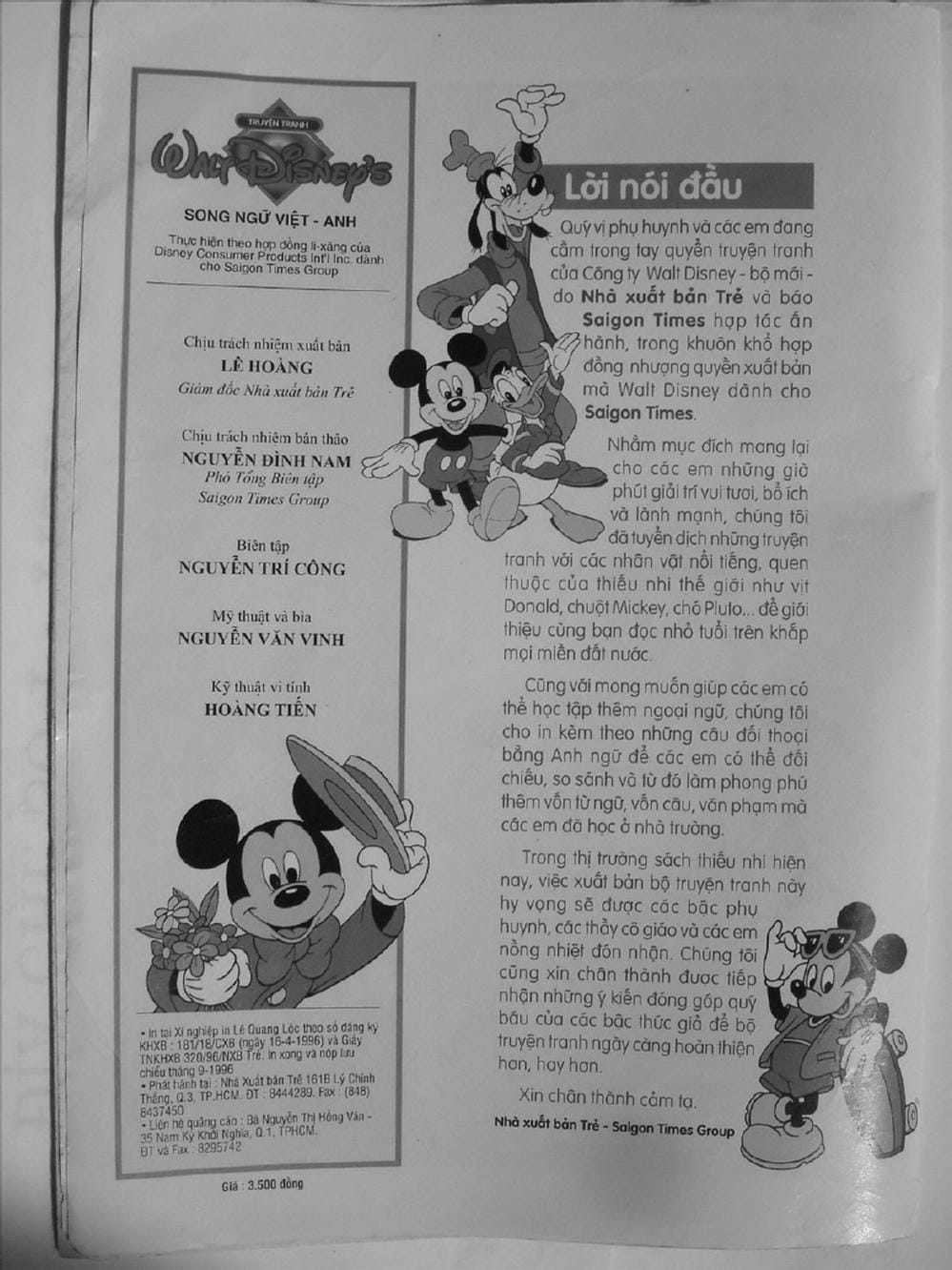 Truyện Tranh Donald Và Bạn Hữu trang 2