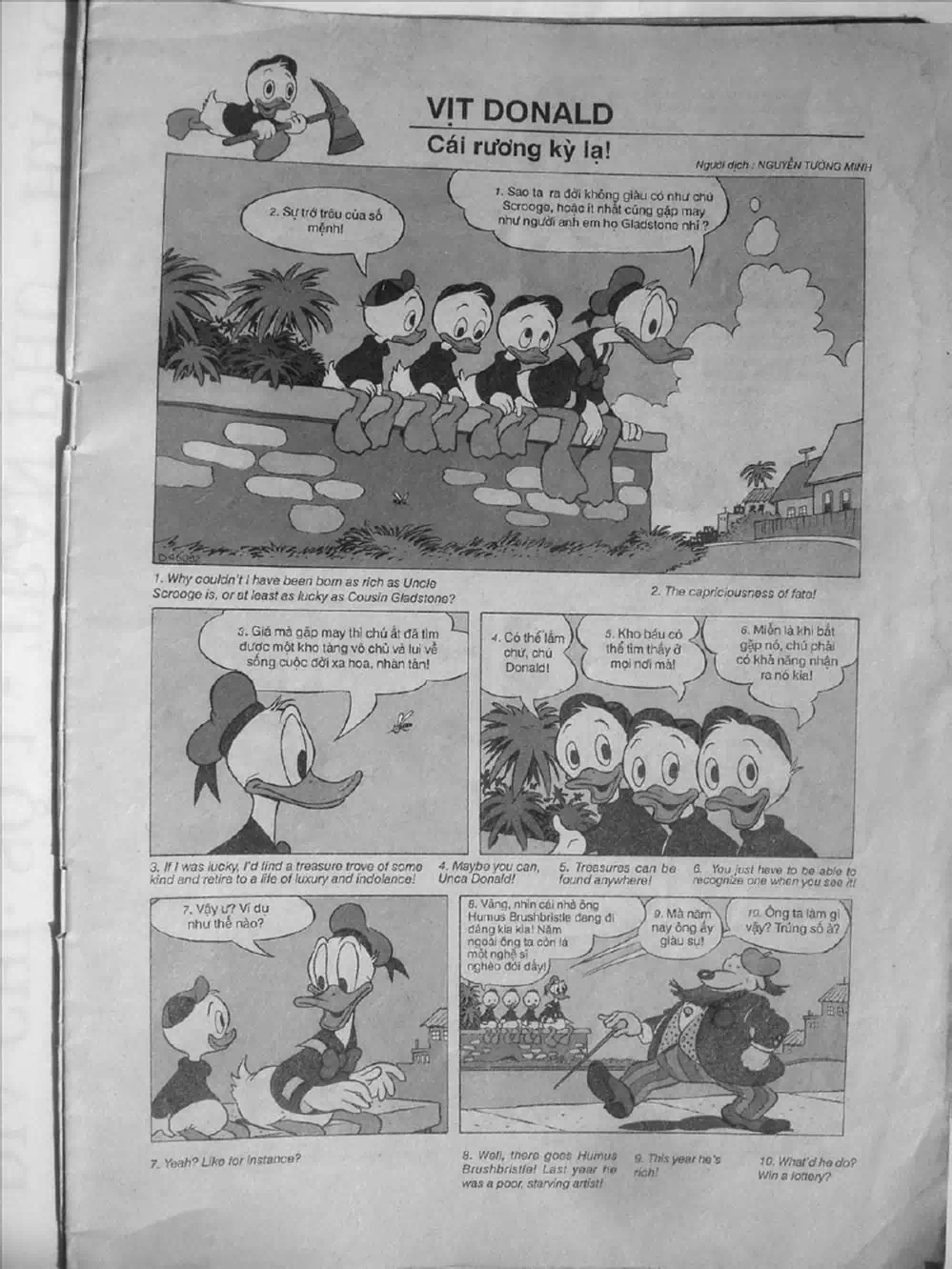 Truyện Tranh Donald Và Bạn Hữu trang 2