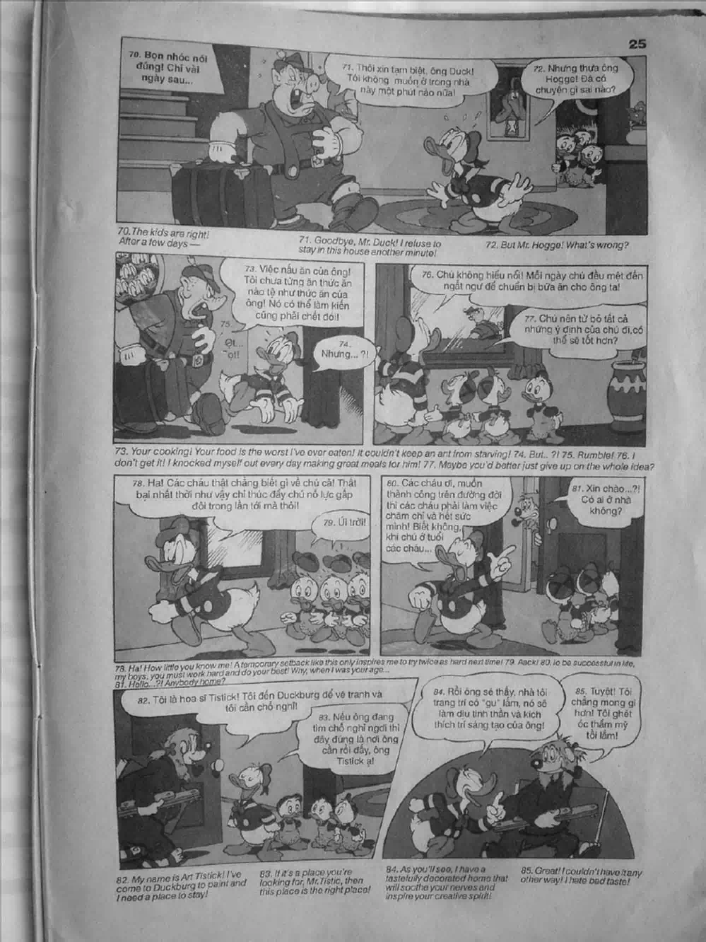 Truyện Tranh Donald Và Bạn Hữu trang 2