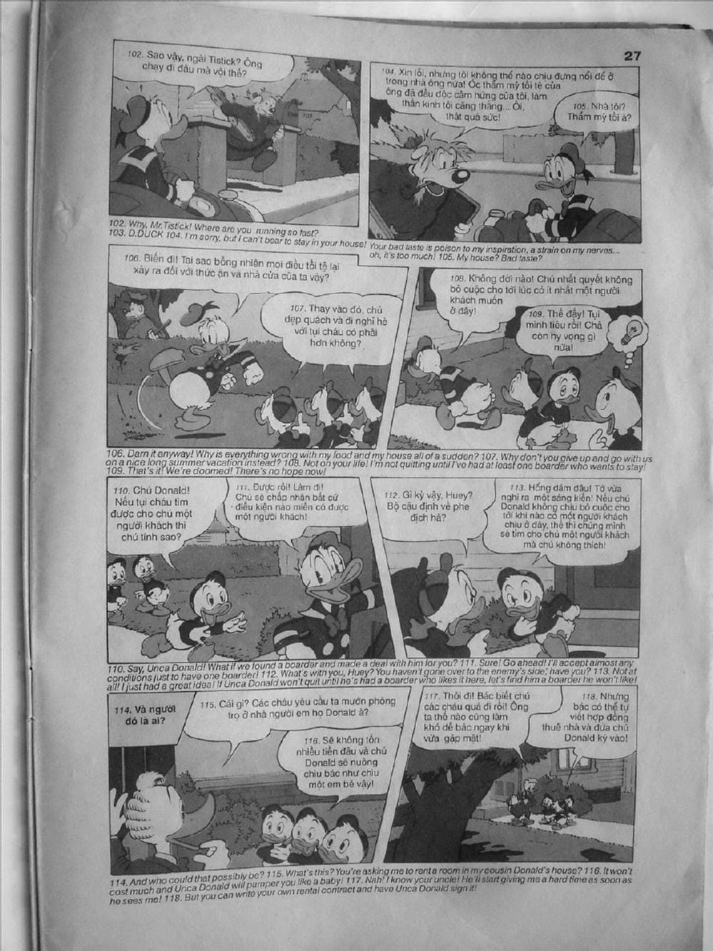 Truyện Tranh Donald Và Bạn Hữu trang 2