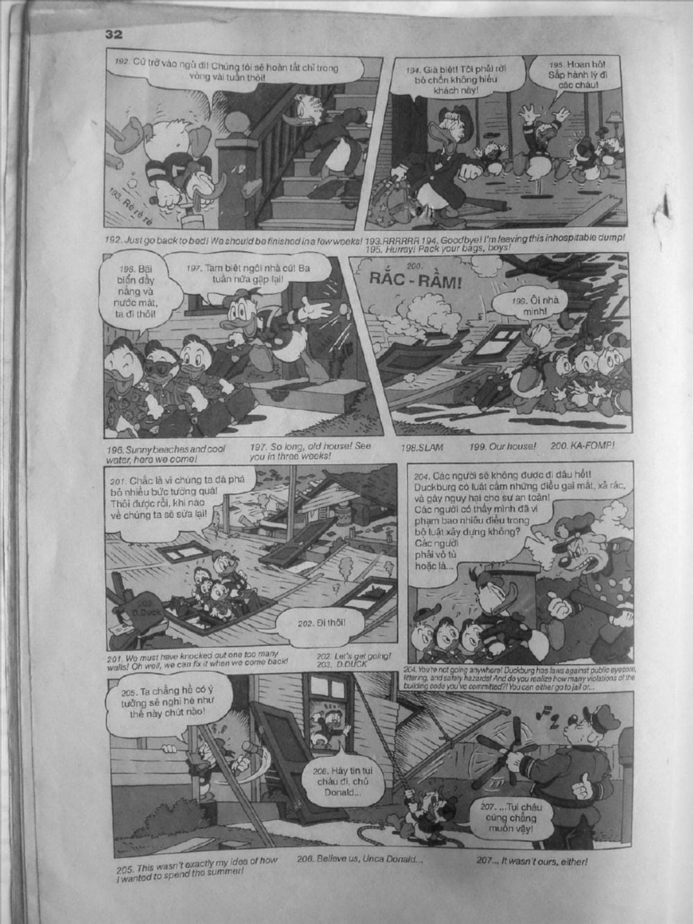 Truyện Tranh Donald Và Bạn Hữu trang 2