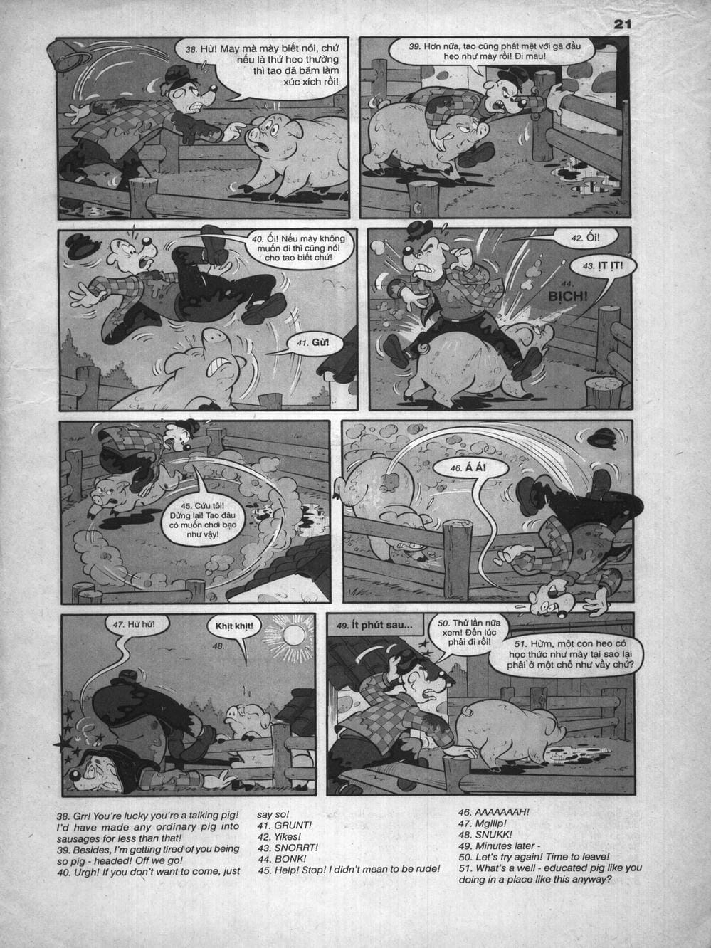 Truyện Tranh Donald Và Bạn Hữu trang 2