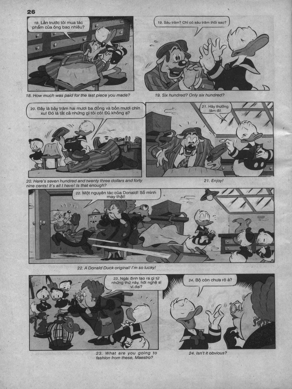 Truyện Tranh Donald Và Bạn Hữu trang 2
