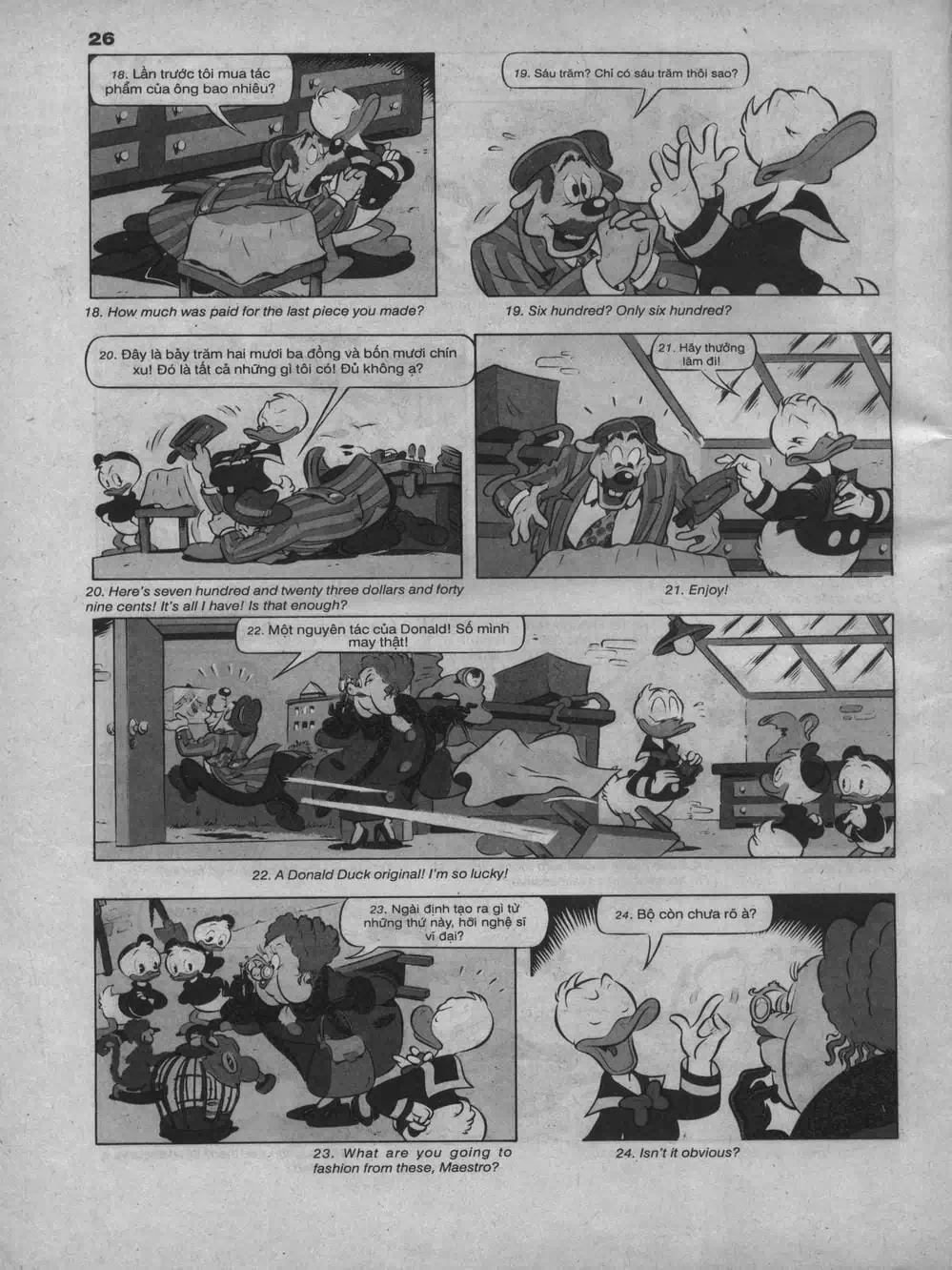 Truyện Tranh Donald Và Bạn Hữu trang 2