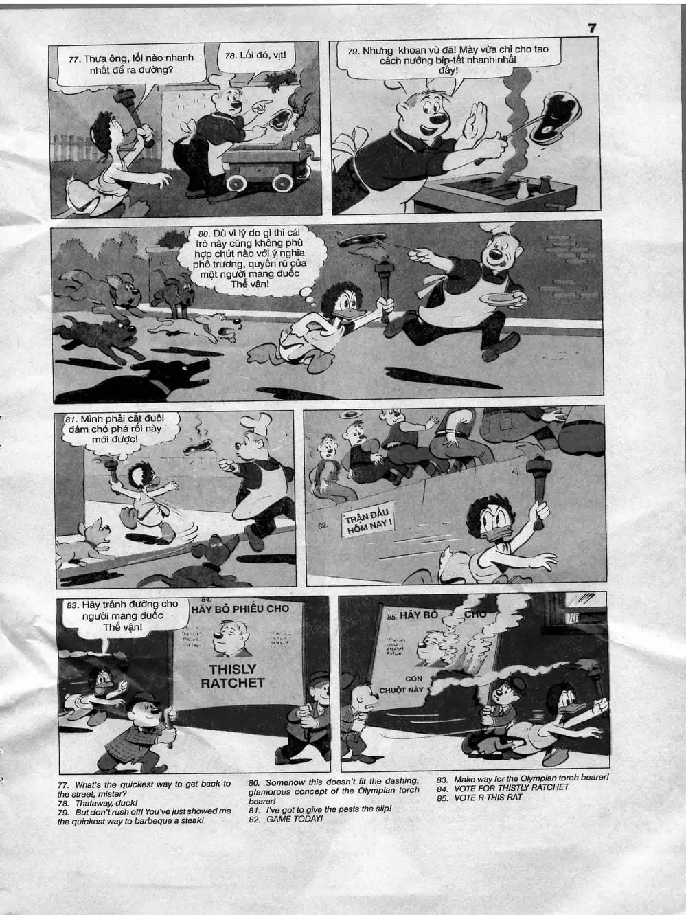Truyện Tranh Donald Và Bạn Hữu trang 2