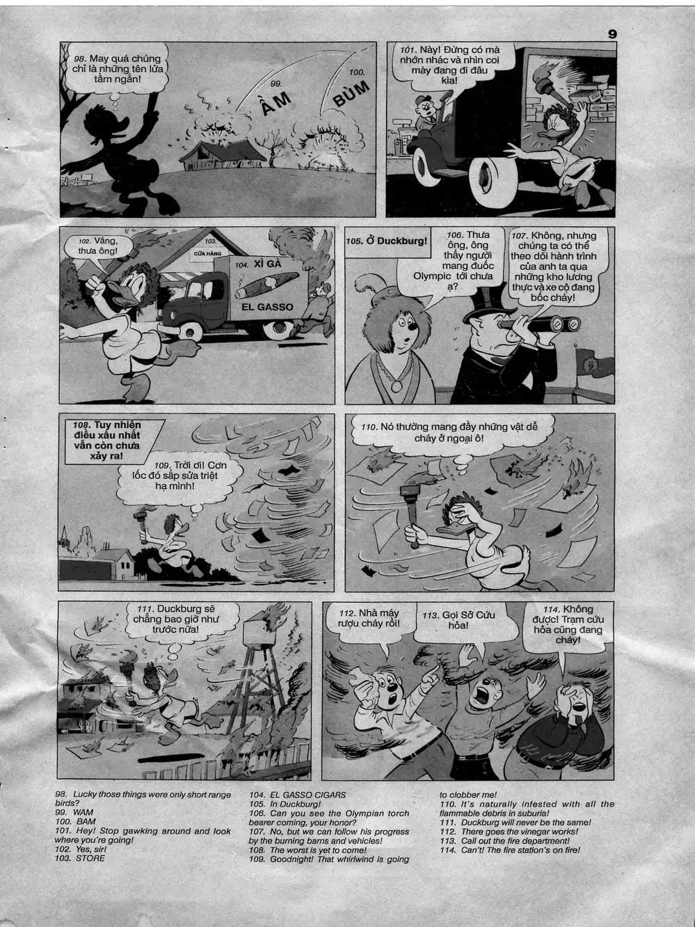 Truyện Tranh Donald Và Bạn Hữu trang 2