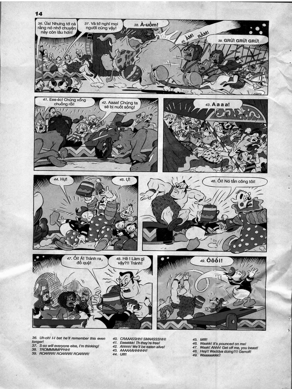 Truyện Tranh Donald Và Bạn Hữu trang 2