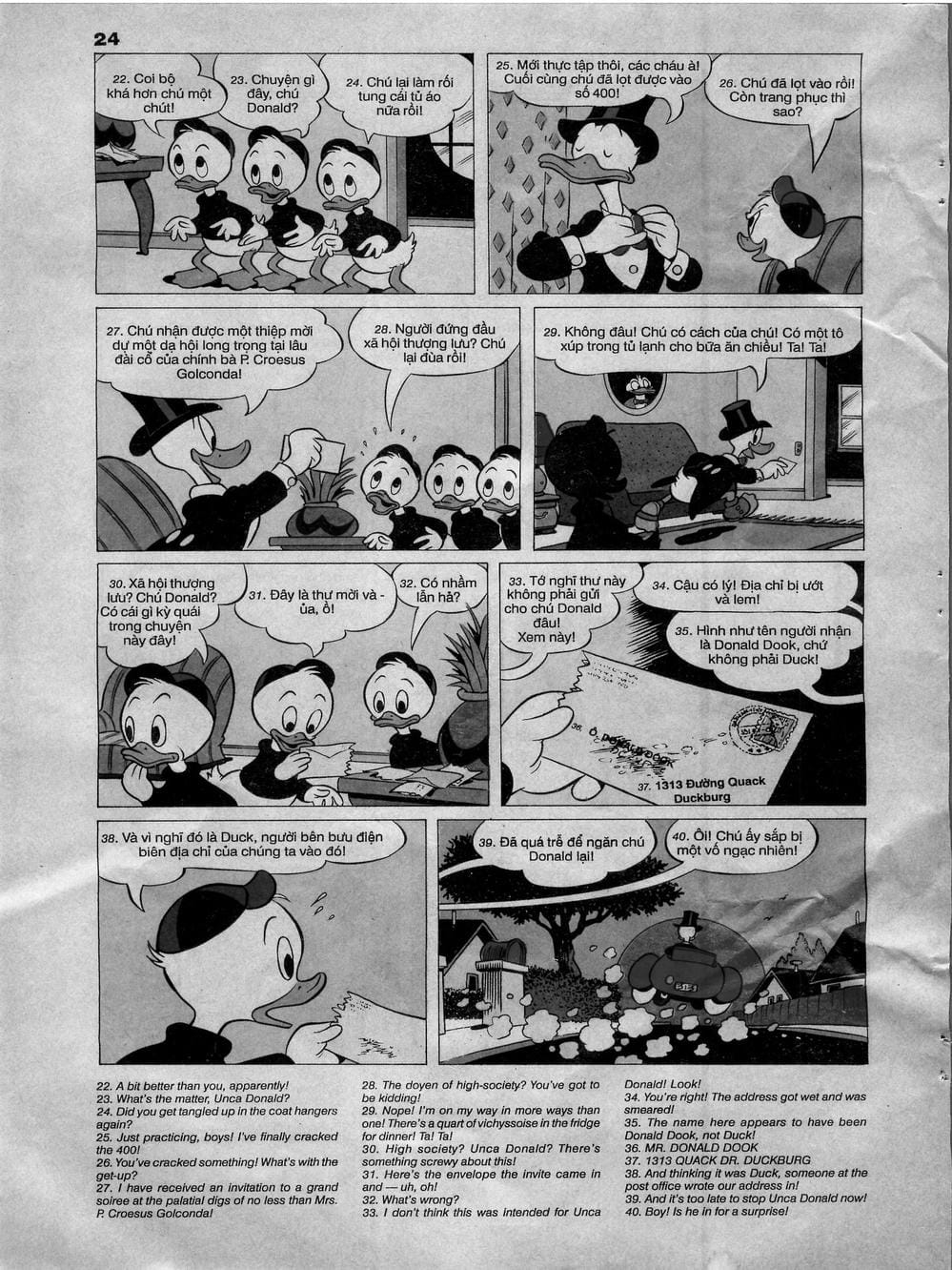 Truyện Tranh Donald Và Bạn Hữu trang 2