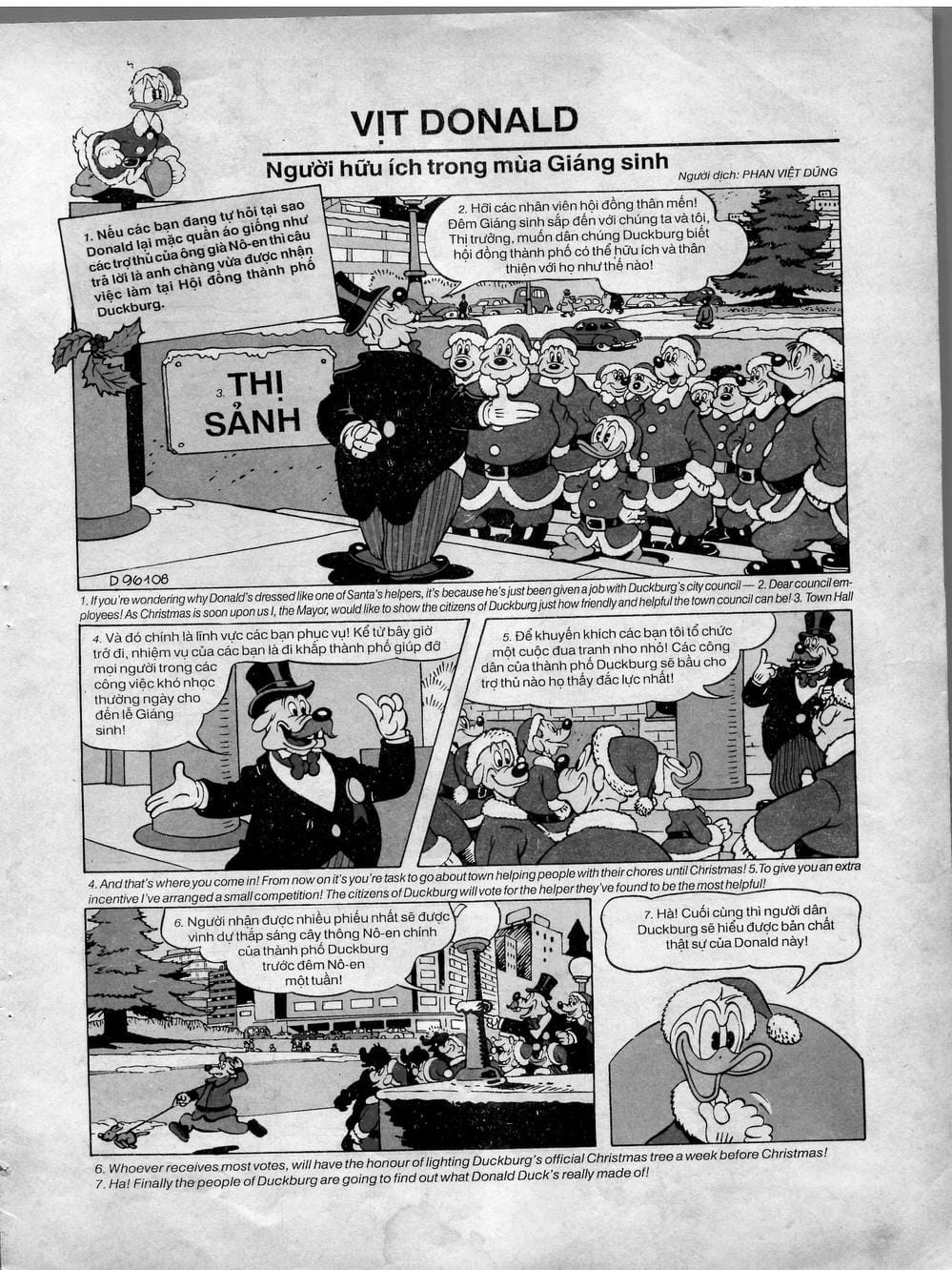 Truyện Tranh Donald Và Bạn Hữu trang 2