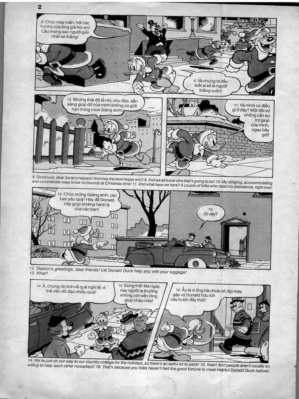Truyện Tranh Donald Và Bạn Hữu trang 2
