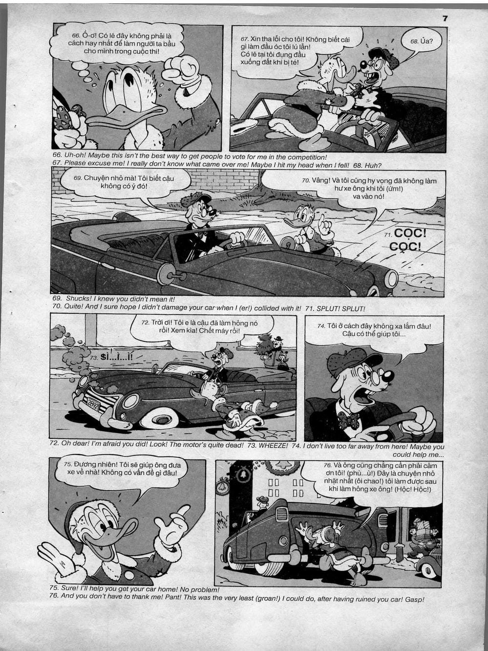 Truyện Tranh Donald Và Bạn Hữu trang 2