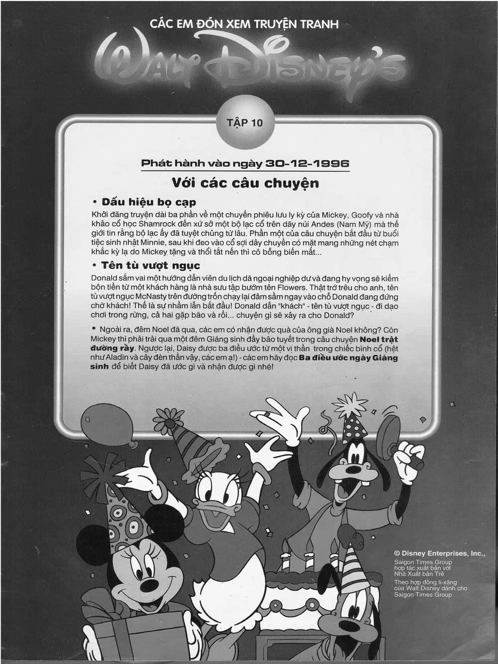 Truyện Tranh Donald Và Bạn Hữu trang 2