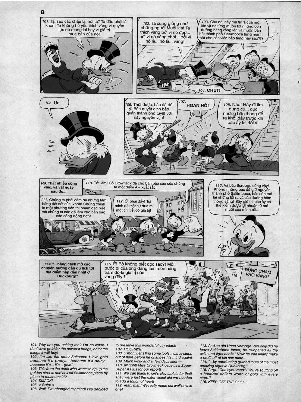 Truyện Tranh Donald Và Bạn Hữu trang 2