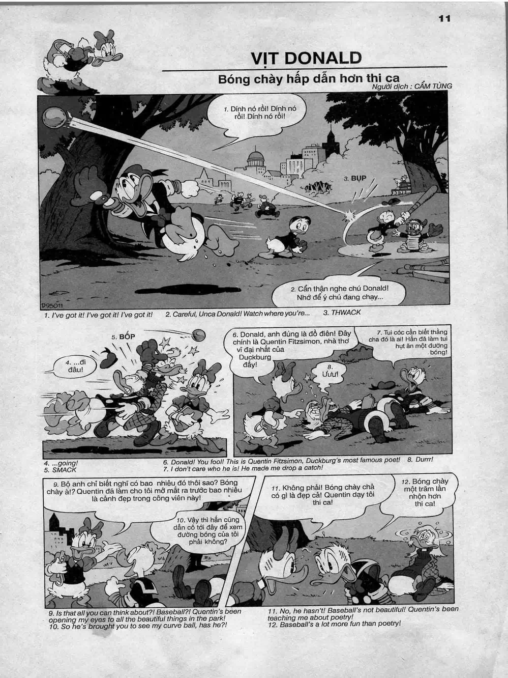 Truyện Tranh Donald Và Bạn Hữu trang 2