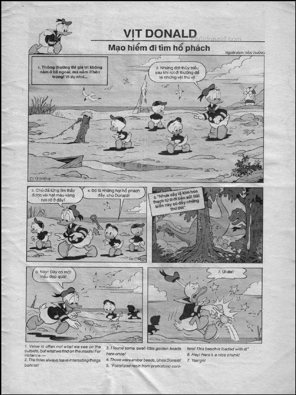 Truyện Tranh Donald Và Bạn Hữu trang 2