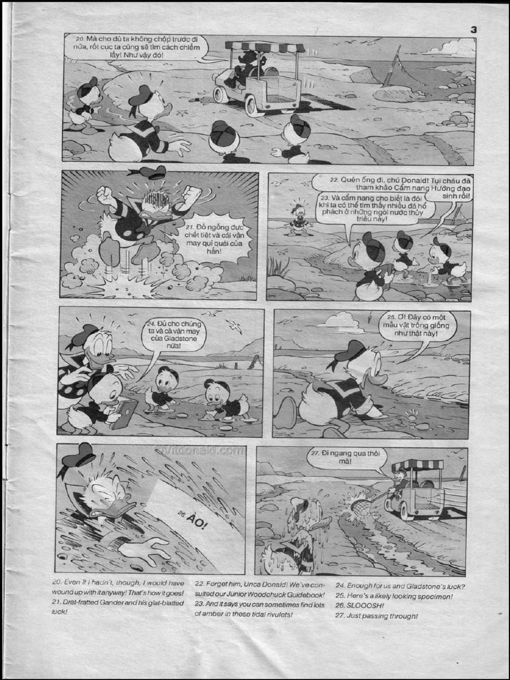 Truyện Tranh Donald Và Bạn Hữu trang 2