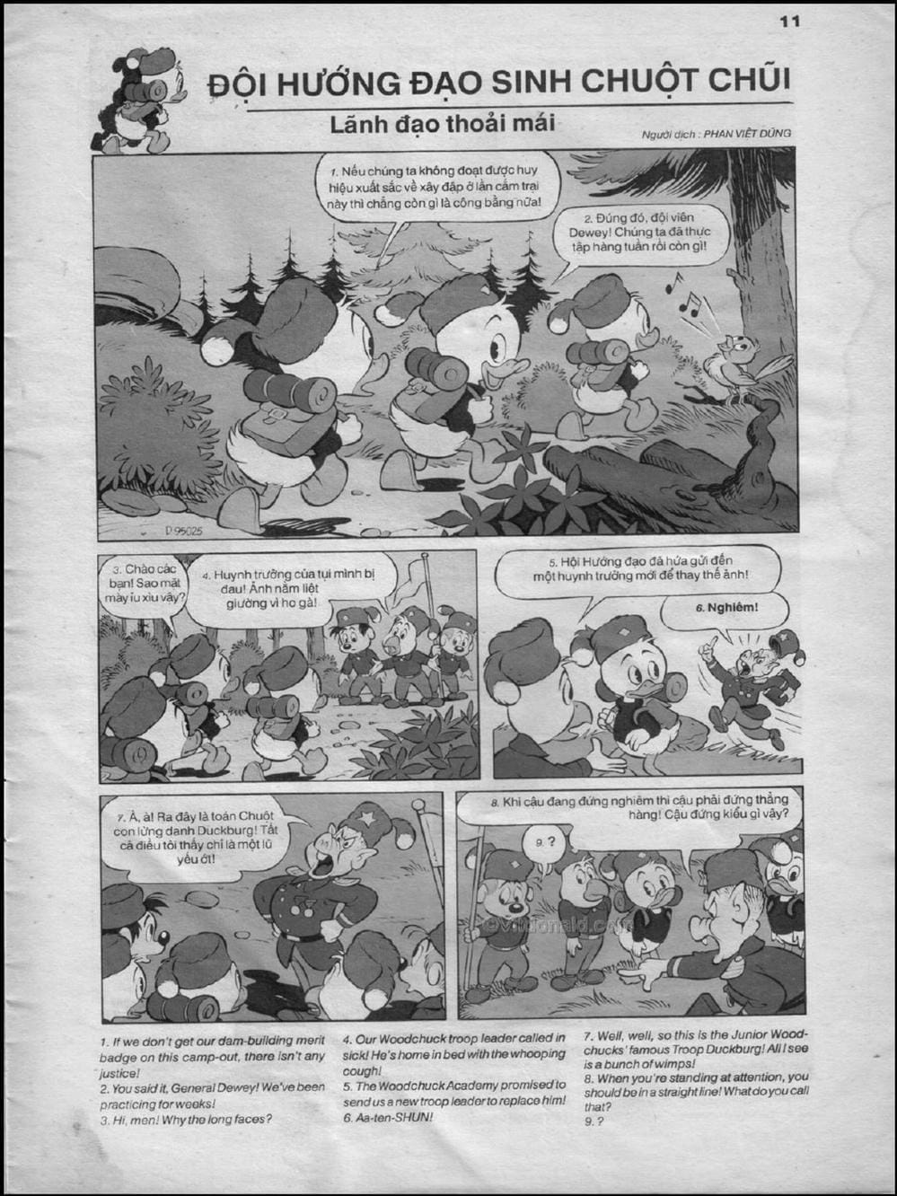 Truyện Tranh Donald Và Bạn Hữu trang 2