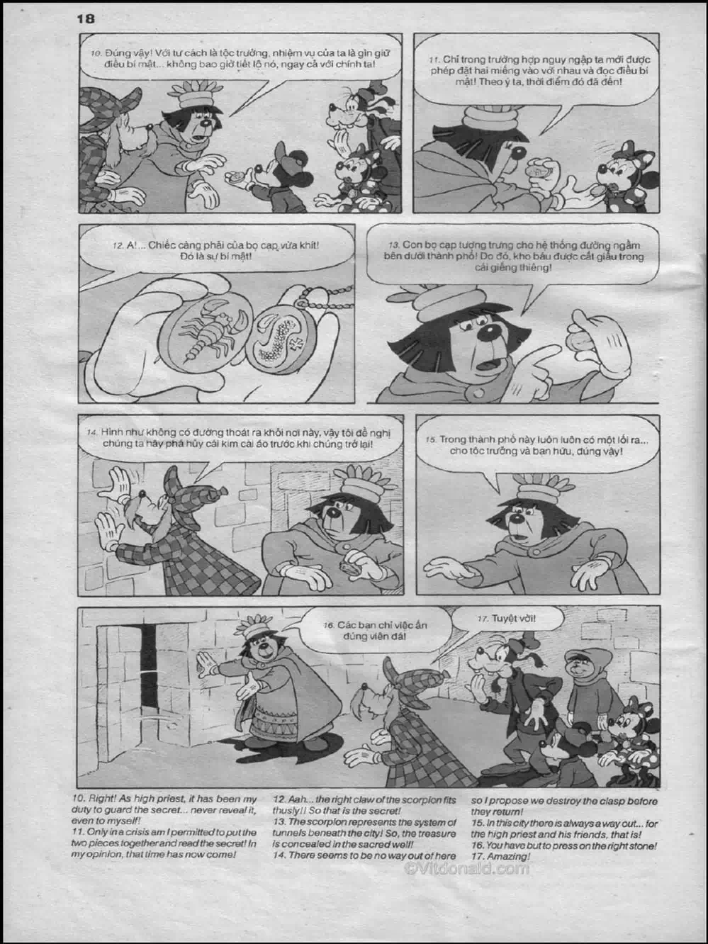 Truyện Tranh Donald Và Bạn Hữu trang 2