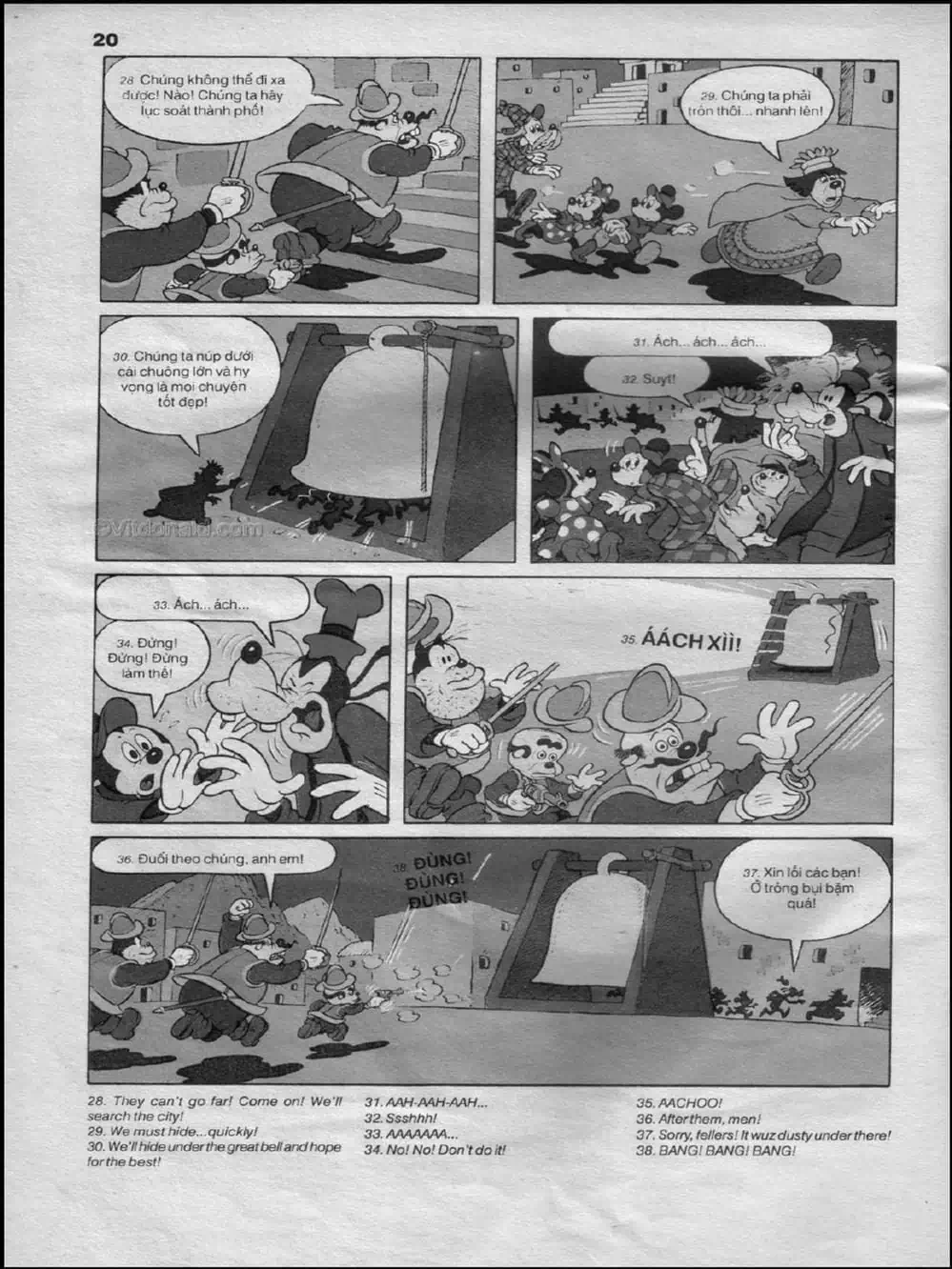 Truyện Tranh Donald Và Bạn Hữu trang 2