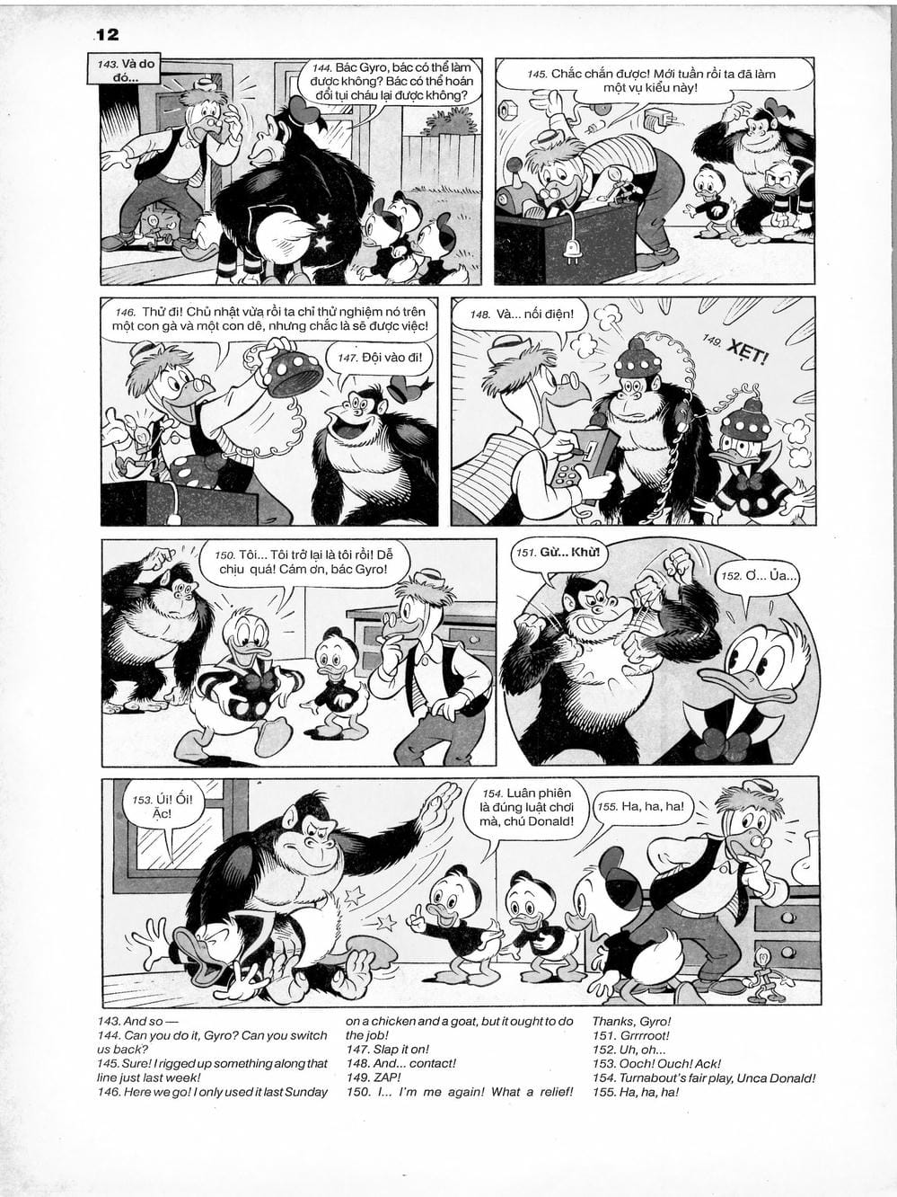 Truyện Tranh Donald Và Bạn Hữu trang 2