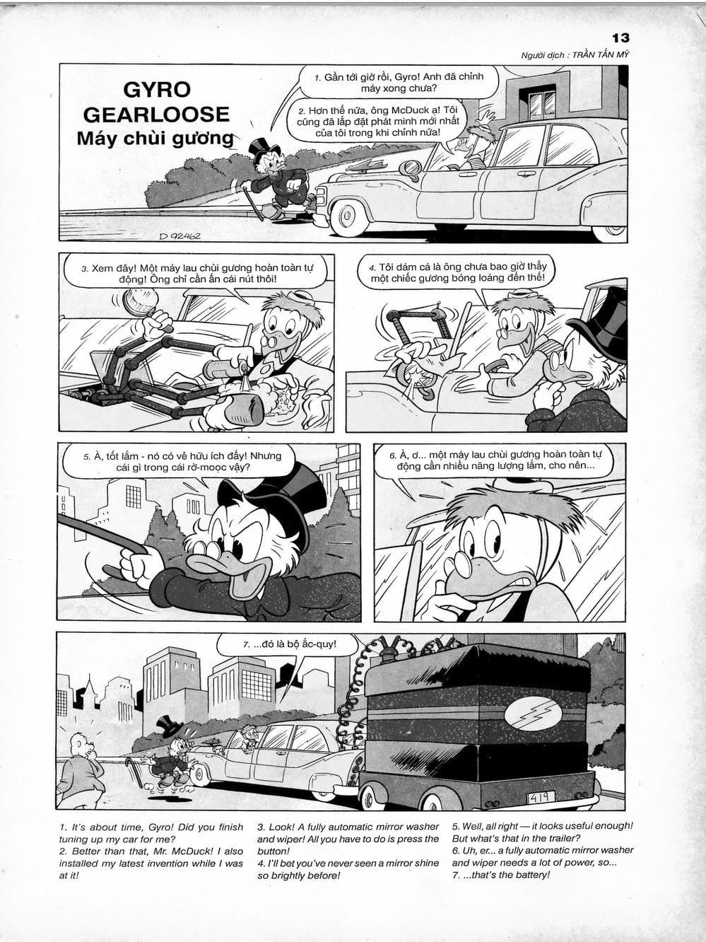 Truyện Tranh Donald Và Bạn Hữu trang 2
