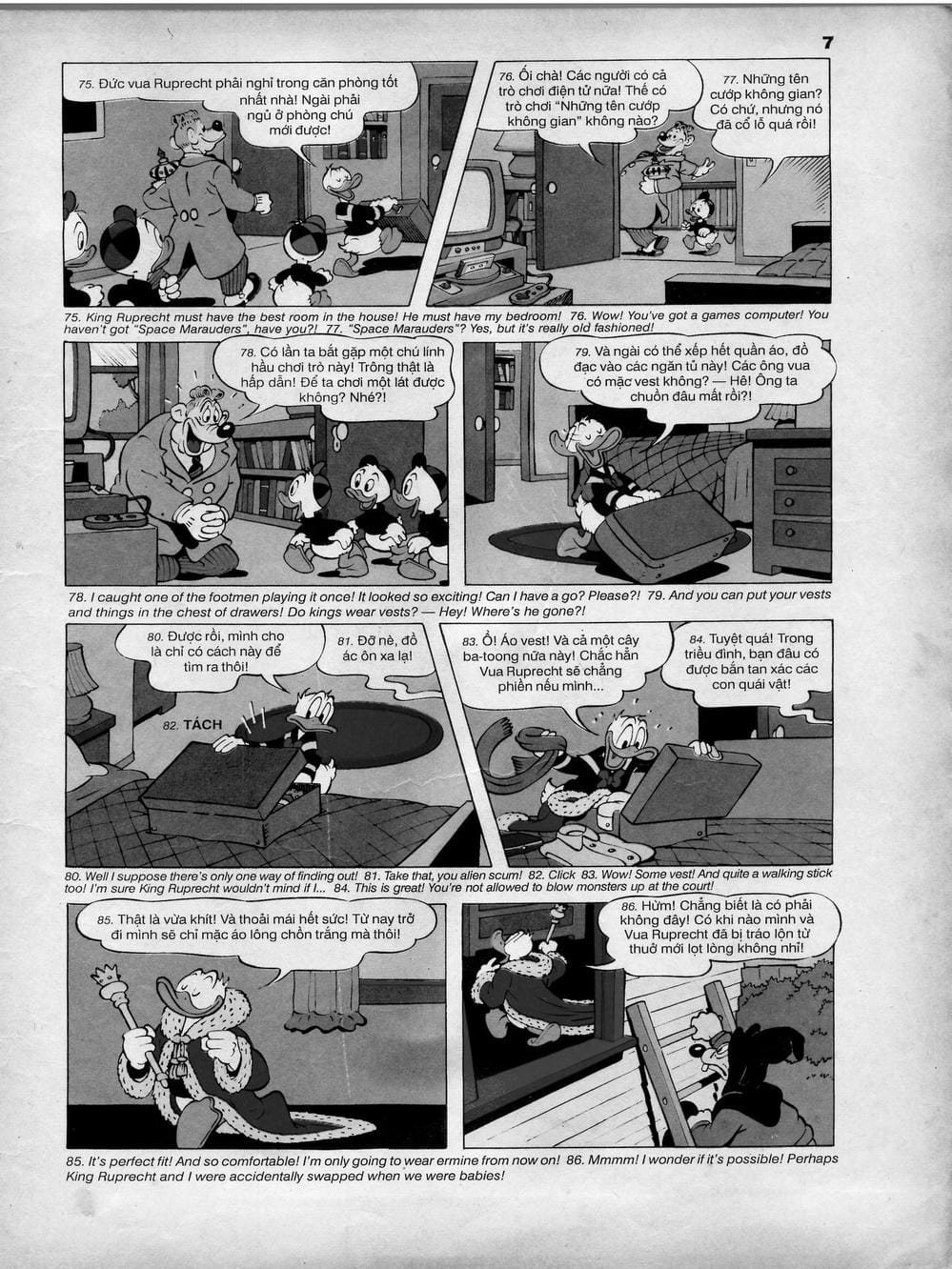 Truyện Tranh Donald Và Bạn Hữu trang 2