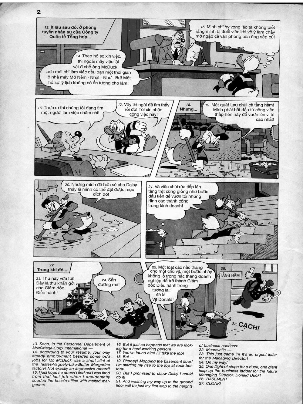 Truyện Tranh Donald Và Bạn Hữu trang 2