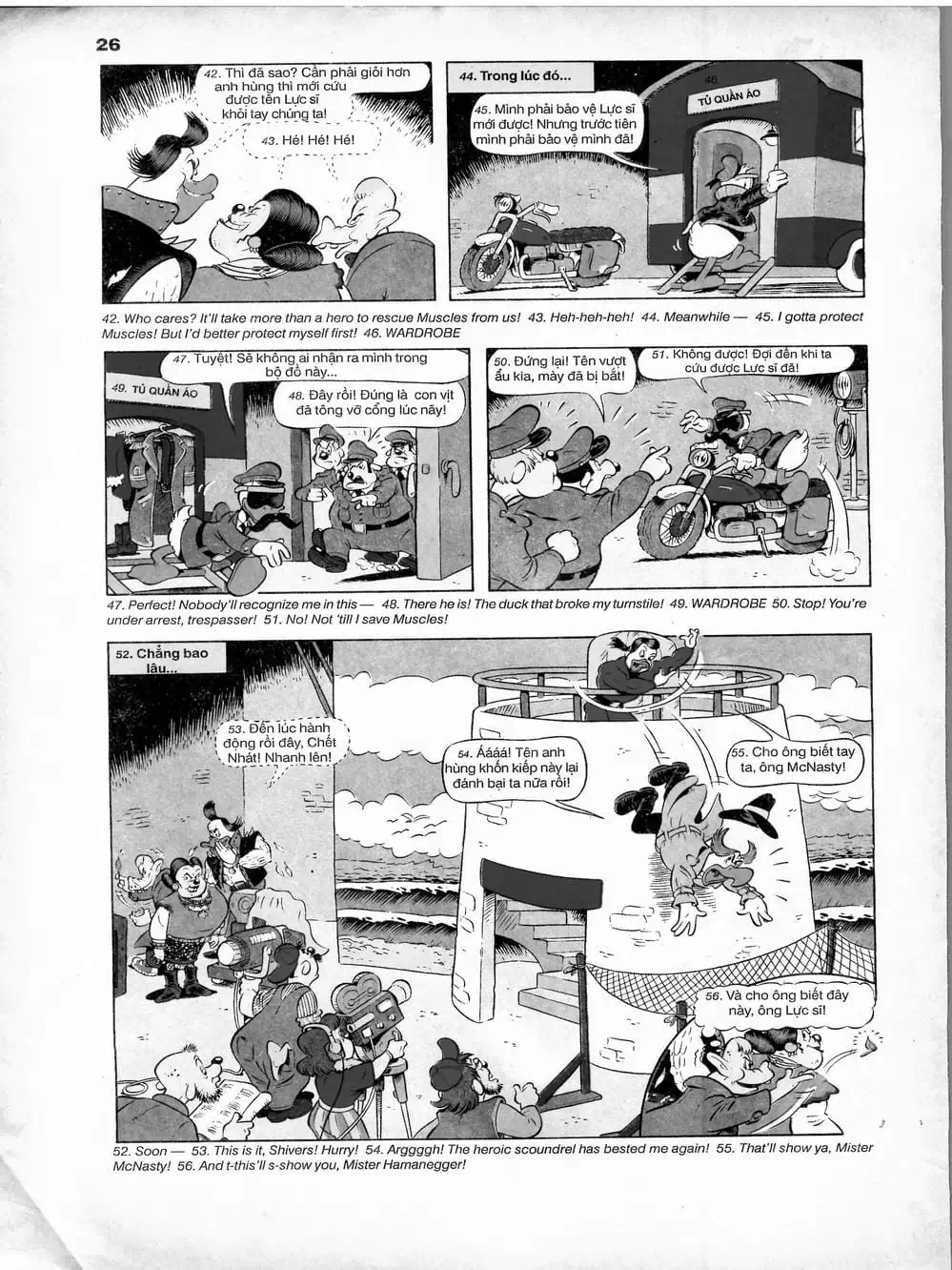 Truyện Tranh Donald Và Bạn Hữu trang 2