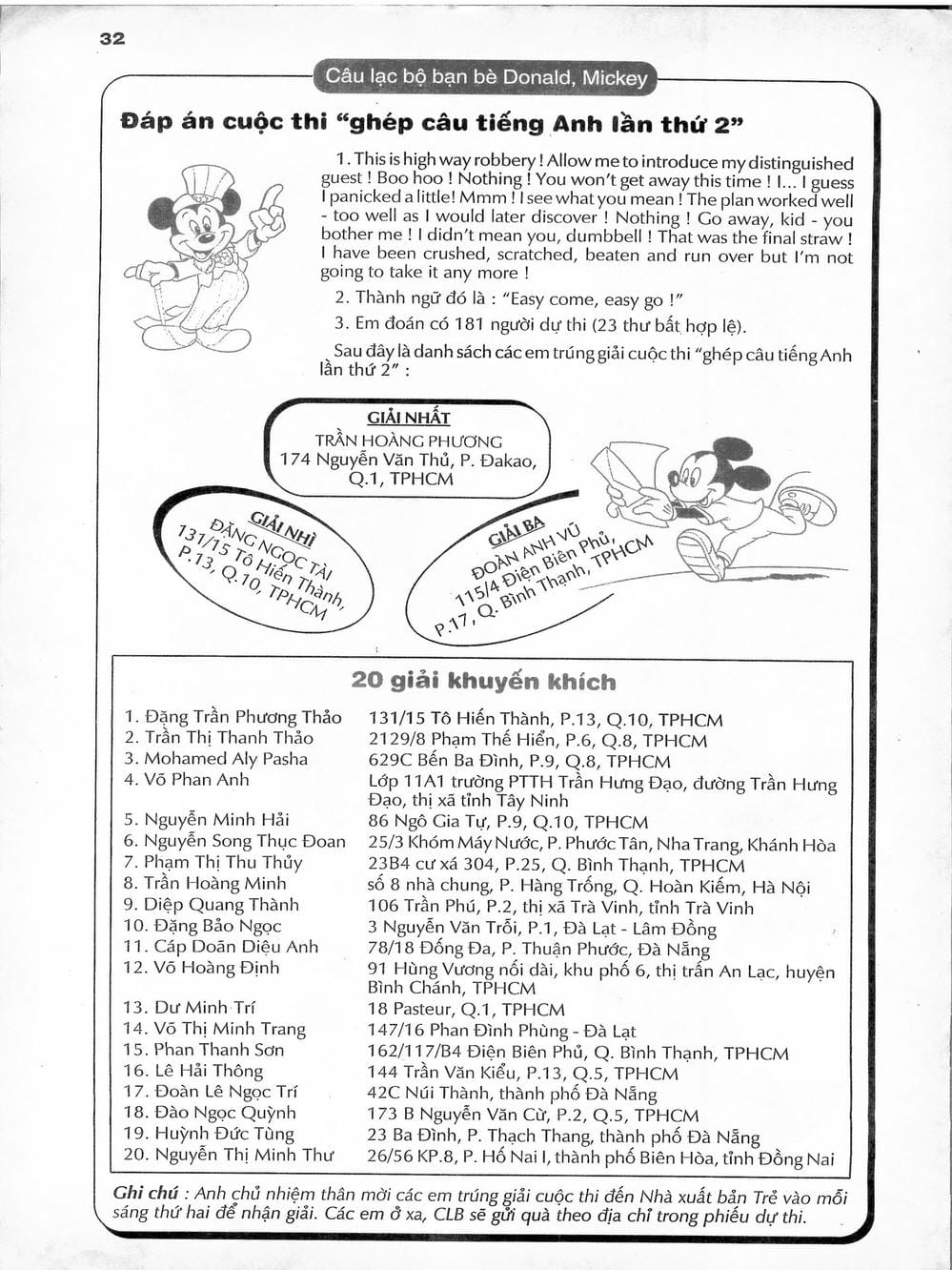 Truyện Tranh Donald Và Bạn Hữu trang 2