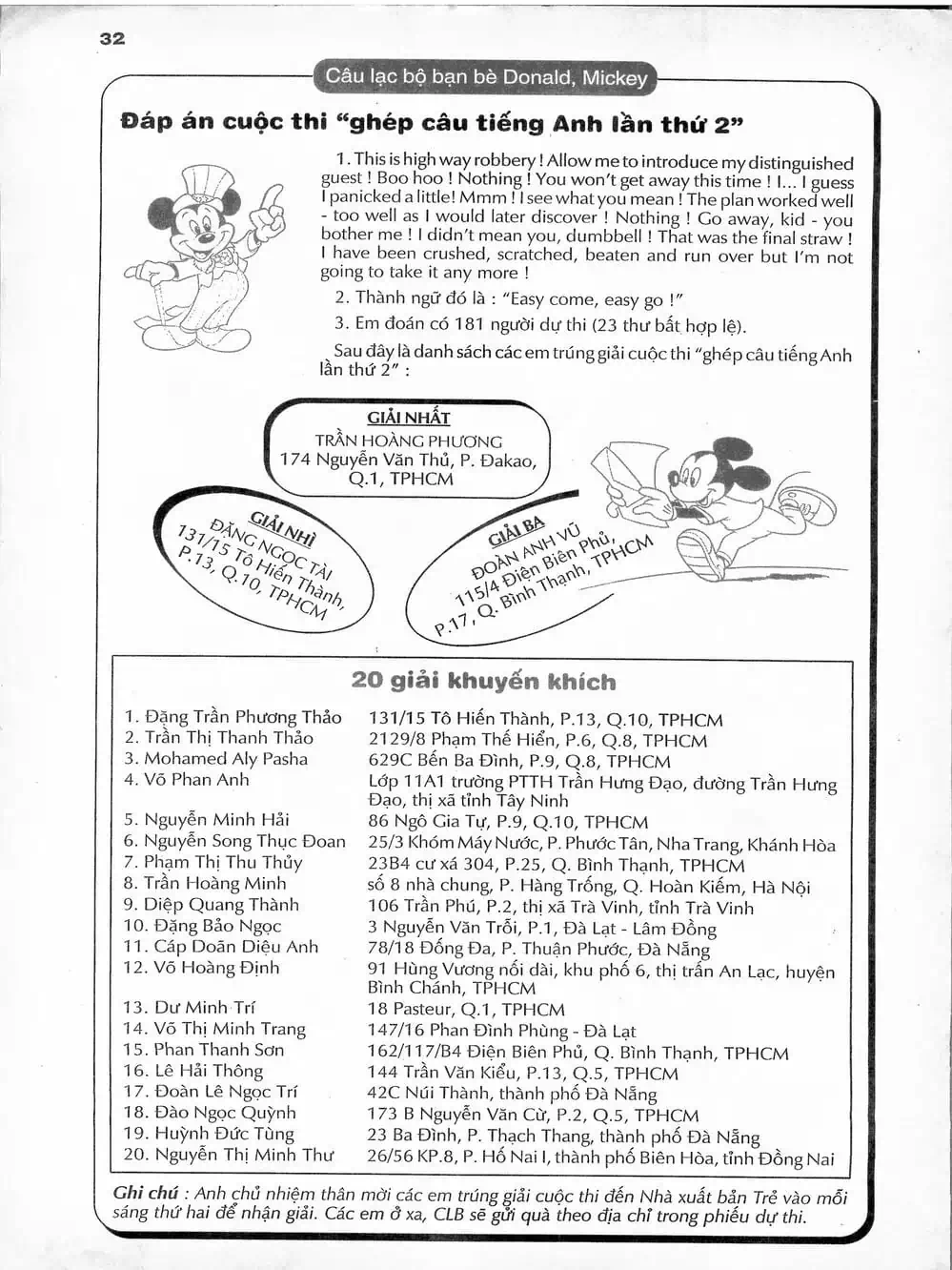 Truyện Tranh Donald Và Bạn Hữu trang 2