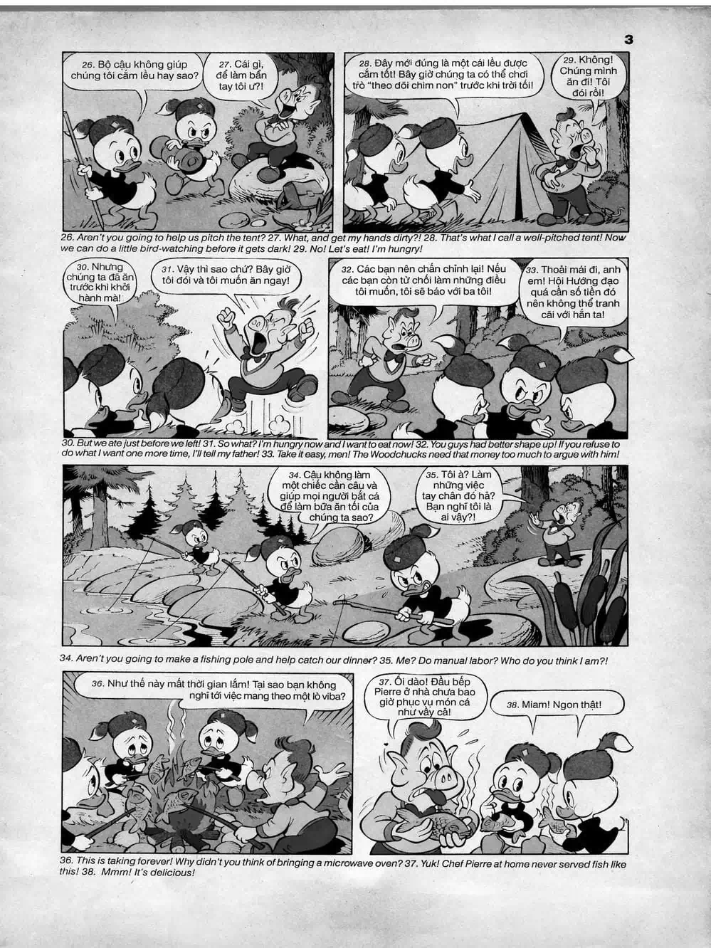 Truyện Tranh Donald Và Bạn Hữu trang 2